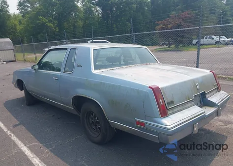 1986 Oldsmobile Cutlass Supreme из США, поврежденный, VIN 2G3GR47Y4G2330630